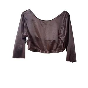 SKIMS Arm Shaper Sleeves Open Bust Compression Slimming Shrug Brown Size Small thumbnail 2