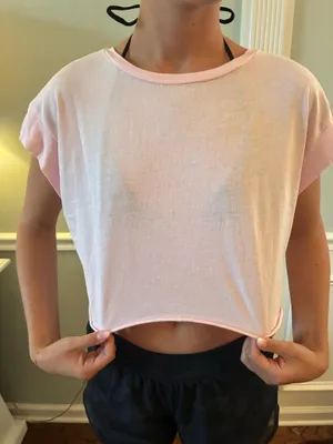 Kimberly Cropped Top Pink Size M thumbnail 2