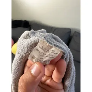 Grey alien long sleeve cropped sweater thumbnail 7