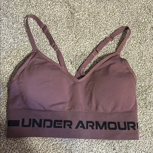 Under Armour Purple Sports Bra Seamless Design Medium Support thumbnail 1