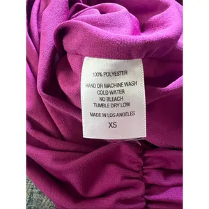 Lucy In The Sky Mauve Pink Marsha Rhinestone Strap Bodycon Mini Dress XS thumbnail 8