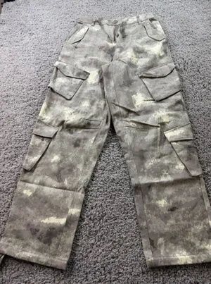 Maniere De Voir Grey Digital Camo Cargo Pants Women Streetwear Utility SIZE10 thumbnail 1