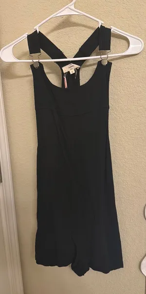 Black Entro Romper  thumbnail 1