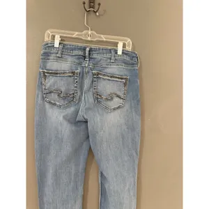 Silver Jeans Co‎ Avery Straight Leg High Rise Curvy Jeans Medium Wash W32 L31 thumbnail 5