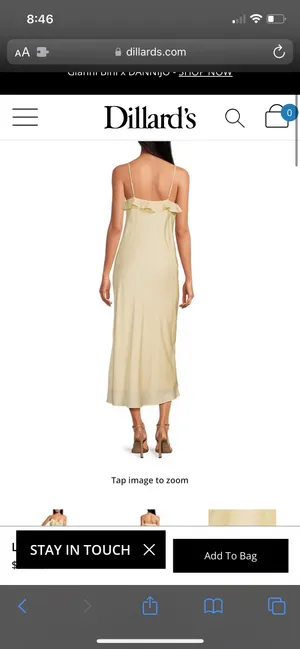 Lucy Paris Yellow Dress thumbnail 2