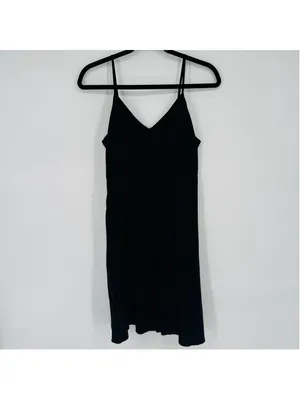 Gap Black Fit and Flare Cami Mini Dress M thumbnail 3