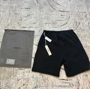 Essential Essentials Black Fear of God Hoodie and shorts set large thumbnail 4
