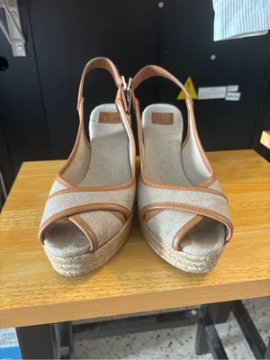 Tory Burch Majorca slingback wedge 9.5 thumbnail 3