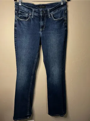 Silver Jeans‎ Co Suki Bootcut Mid Rise Denim Jeans thumbnail 2