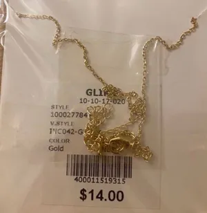 Boutique Gold Cowboy Hat Necklace – Western Country Charm Pendant New With Tags thumbnail 4