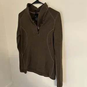 The North Face Women's Brown Sweater Shawl Collar Fleece Toggle Buttons‎ Small thumbnail 3