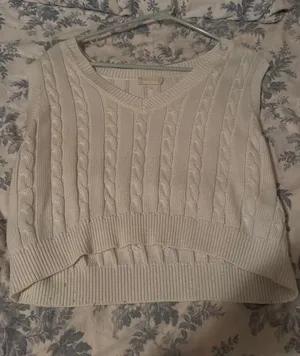 Altar'd State Knit Sweater Vest thumbnail 1