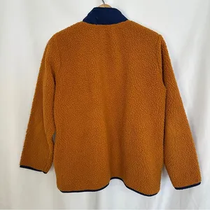 St. John’s Bay Sherpa Pullover Sweater‎ Womens Size XL Roasted Pecan 1/4 Zip thumbnail 10