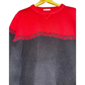Eddie Bauer Nordic Snowflake Sweater Womens Size XL Color Block‎ Warm Knit Cozy thumbnail 2