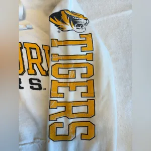 Russell Athletic Univ of Missouri Mizzou retro designed Hoodie Wms sz Sm thumbnail 6
