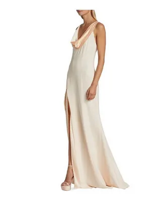 Cinq à Sept's Jill gown in pearl thumbnail 2
