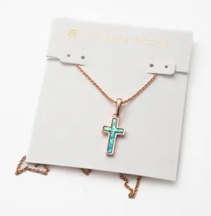Kendra Scott -‎ Rose Gold Pendant Necklace thumbnail 1