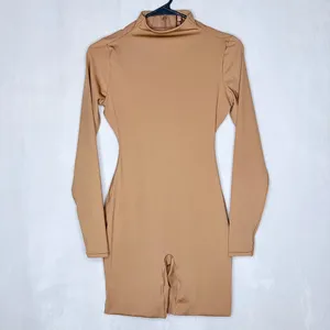 Skims All-In-One Long Sleeve Mid Thigh Romper thumbnail 3