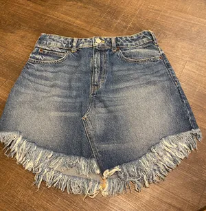 Free People Denim Skirt thumbnail 1