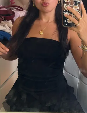 Bershka Bandeau knit top thumbnail 1