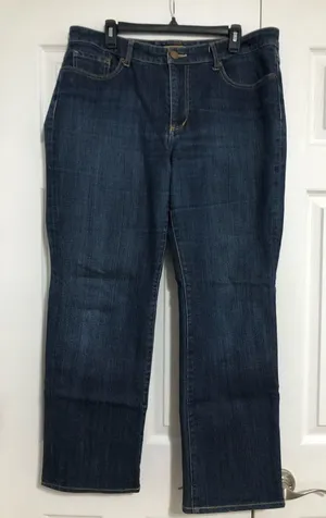 7 seven jeansmedium wash‎ jeans flare style women’s size 14 thumbnail 1