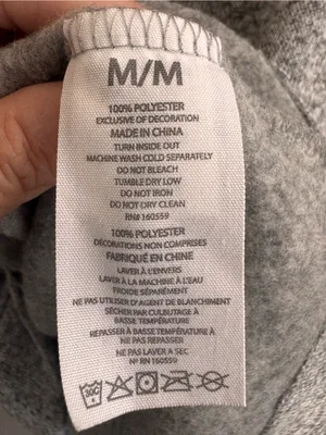 WEAR by Erin Andrews Tennessee Titans Women’s M Full Zip Hoodie Gray NFL thumbnail 9