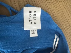 Hello Molly Blue Mini Dress thumbnail 5