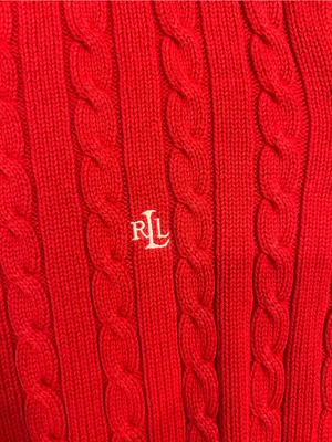 Ralph Lauren Cable-knit Sweater | Red thumbnail 4