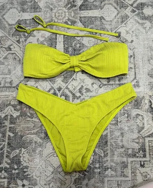 Abercrombie & Fitch Lime Bikini Set thumbnail 1