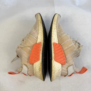 Adidas NMD R2 Primeknit Beige Orange Womens Casual‎ Running Shoes BA7260 Size 5 thumbnail 7
