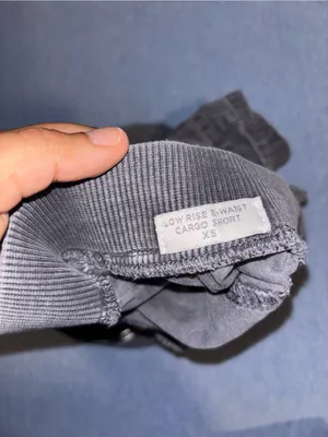 Pacsun Women's Black Washed Casual Drawstring Shorts thumbnail 3
