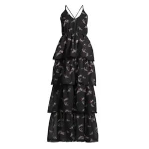 AREA STARS Bianca Floral Tiered Floral Print Maxi Dress(Size Large) thumbnail 3