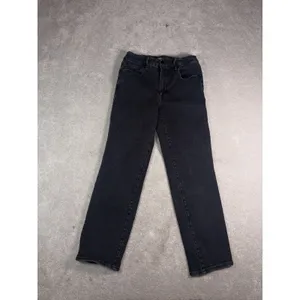 good american good legs straight jeans black 10/30 thumbnail 2