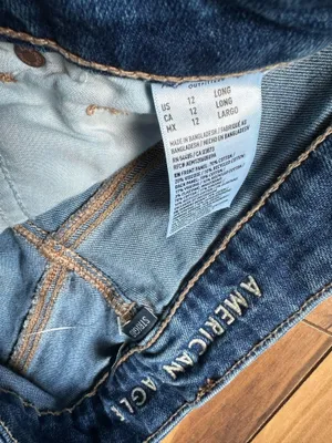 American Eagle Outfitters Blue Relaxed Jeans thumbnail 4