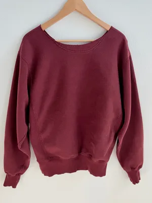 University of Minnesota Gophers burgundy off the shoulder sweatshirt thumbnail 9