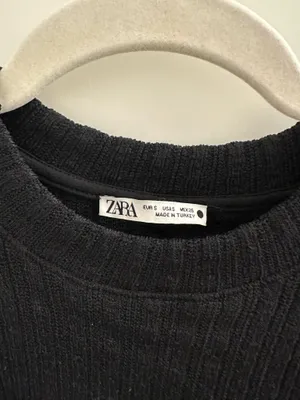 ZARA Tank Top Black thumbnail 2