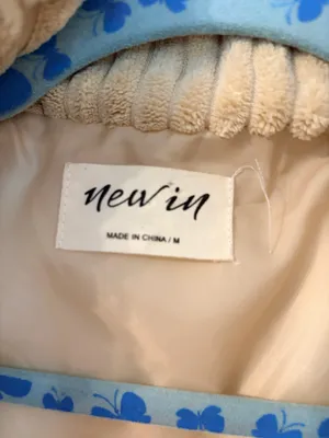 Corduroy puffer vest Tan Size M thumbnail 2