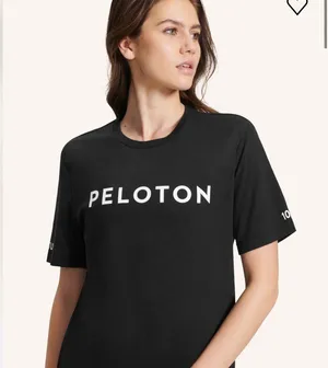 Peloton Black Century T-shirt Size Large thumbnail 1