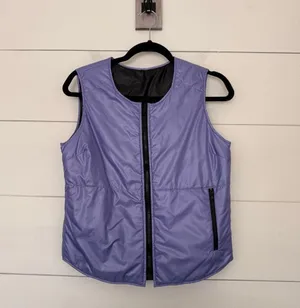 Copper Key Women’s Small Purple Black Reversible Vest thumbnail 1