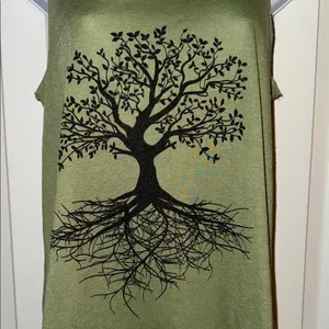 Women’s Tank Top‎ Green thumbnail 2