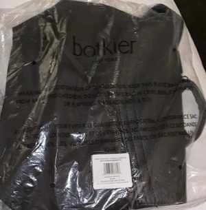 Botkier New York Black Nylon/Faux Pebbled Leather Backpack thumbnail 15