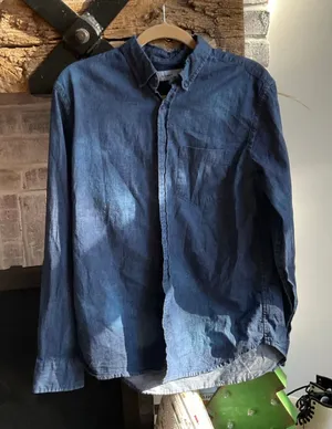 Old‎ navy button up custom woman’s shirt medium thumbnail 1