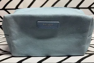 Kate Spade Sky Blue Textured Pouch thumbnail 1