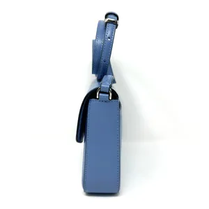 Kate Spade Sadie Envelope Crossbody Purse in Fresh Blueberry Leather k7378 thumbnail 5