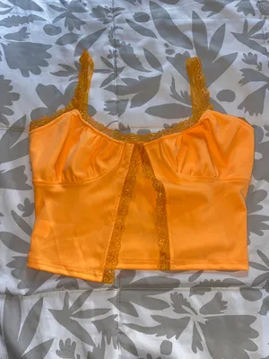 Amazon Orange Crop Top thumbnail 2
