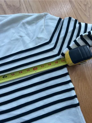 Lovers and Friends Aurora Striped Sweater Dress Black White Women's Size XS thumbnail 7
