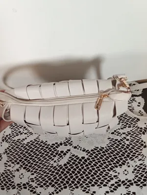 Anthropologie LindyWoven Crossbody Bag - Cream Clutch Spring Summer Womens thumbnail 5