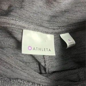 Athleta Women's Gray Hooded Poncho‎ Sweatshirt Pullover Size S thumbnail 10