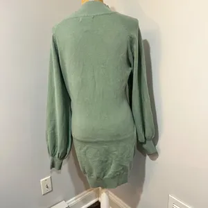 EXLURA Mock Neck Ribbed Long Sleeve Pullover Mini Sweater Size XXL thumbnail 7