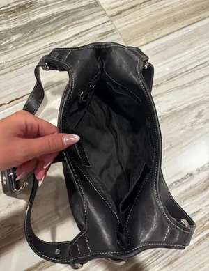 Coach Leather Black Shoulder Bag Soho thumbnail 6